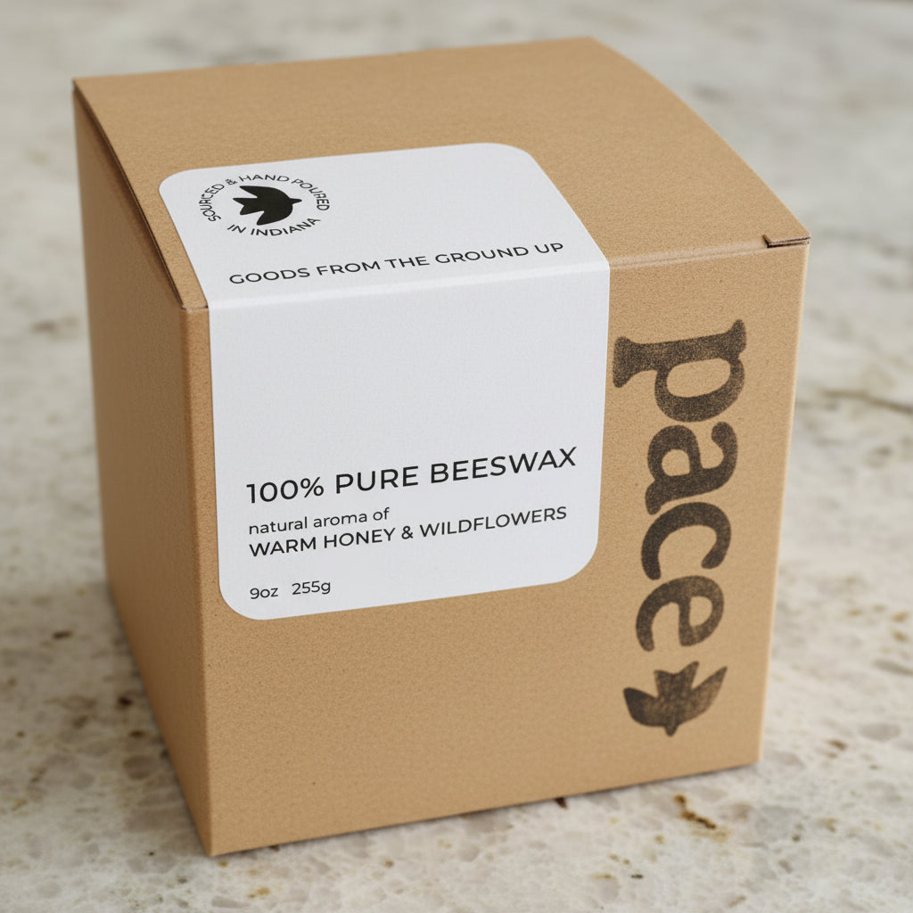 100% Beeswax Candle